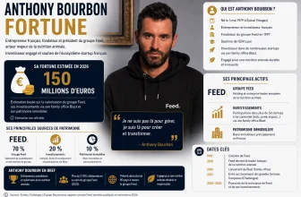 Anthony Bourbon Fortune : Zoom sur son patrimoine total !