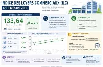 Indice des Loyers Commerciaux 4ème trimestre 2025 : Calcul