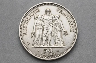 Valeur pièce argent 50 Francs Hercule 1977 : Cours & Valeurs