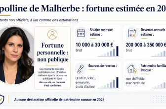 Apolline de Malherbe Fortune : Analyse richesse & Patrimoine