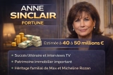 Anne Sinclair fortune : Analyse du patrimoine et des revenus