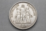 Valeur pièce argent 50 Francs Hercule 1977 : Cours & Valeurs